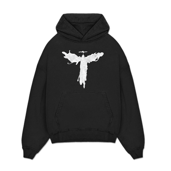 Angel Hoodie Black