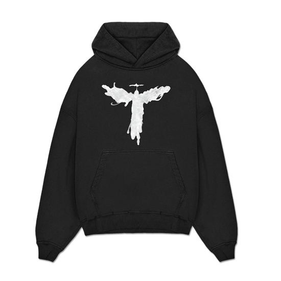 Angel Hoodie Black