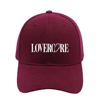 Lovercore Cap Burgundy Lovercore Cap Burgundy