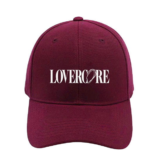 Lovercore Cap Burgundy Lovercore Cap Burgundy
